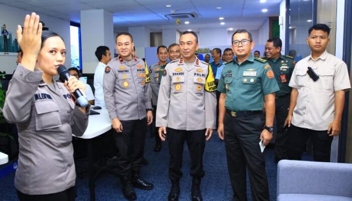 Kapuspen TNI Kunjungi Divisi Humas Polri