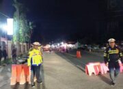 Ratusan Sepeda Motor Kena Tilang Saat Razia Malam