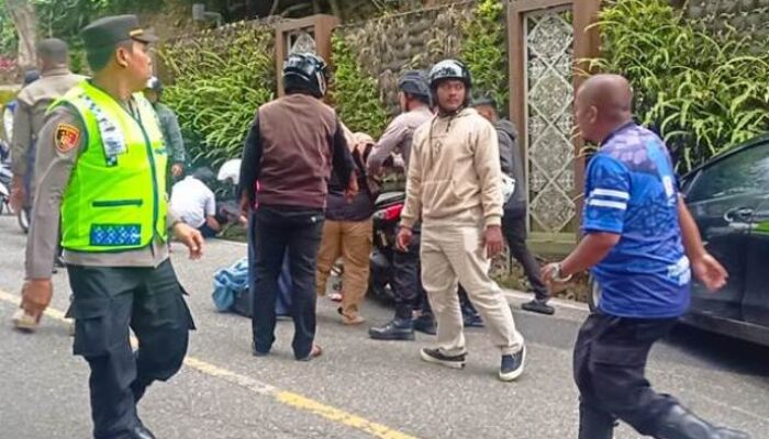 13 Orang Luka-luka dalam Tabrakan Beruntun di Padang Panjang